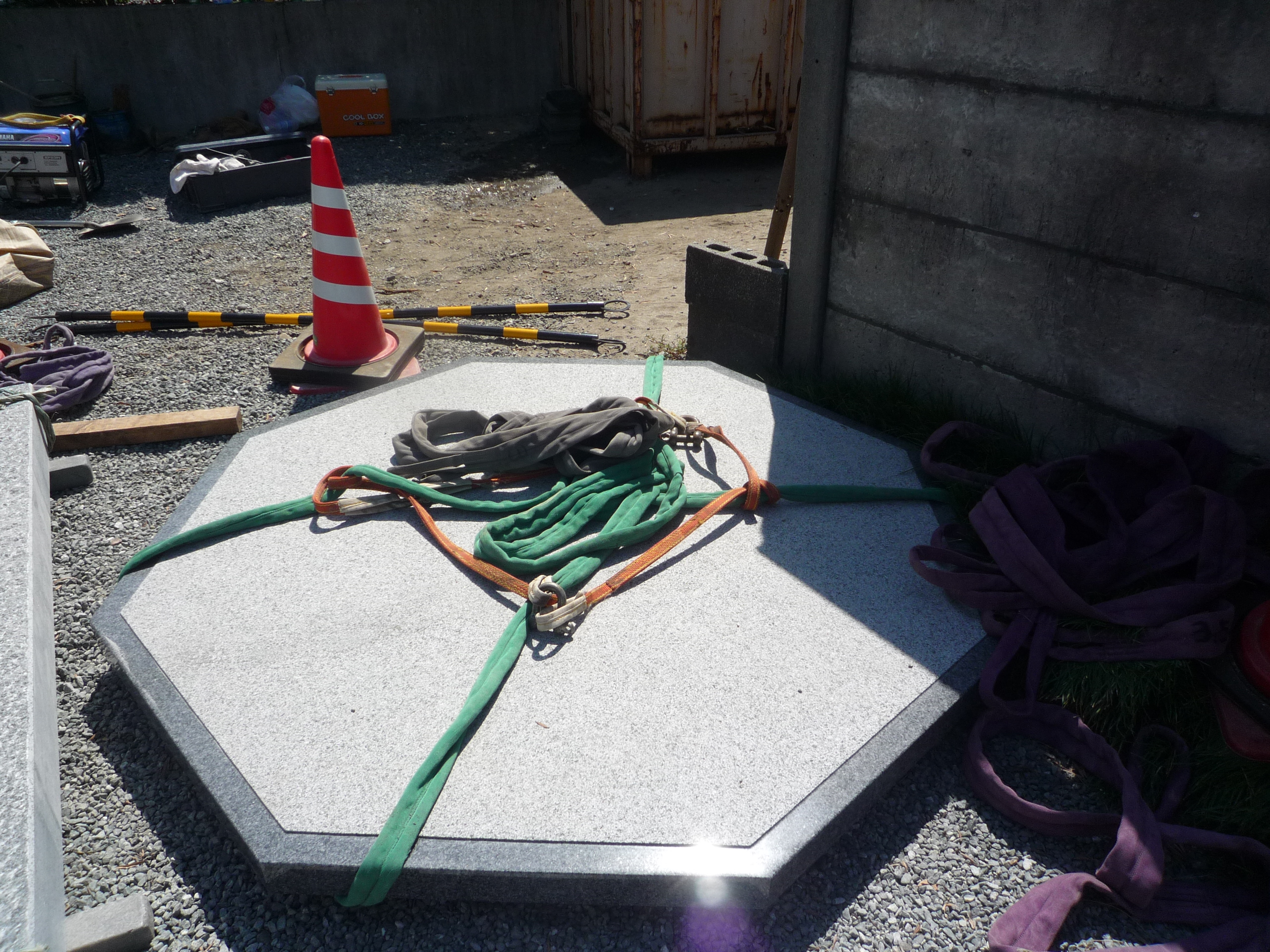 <p>Y様　作業中の風景です。</p>
